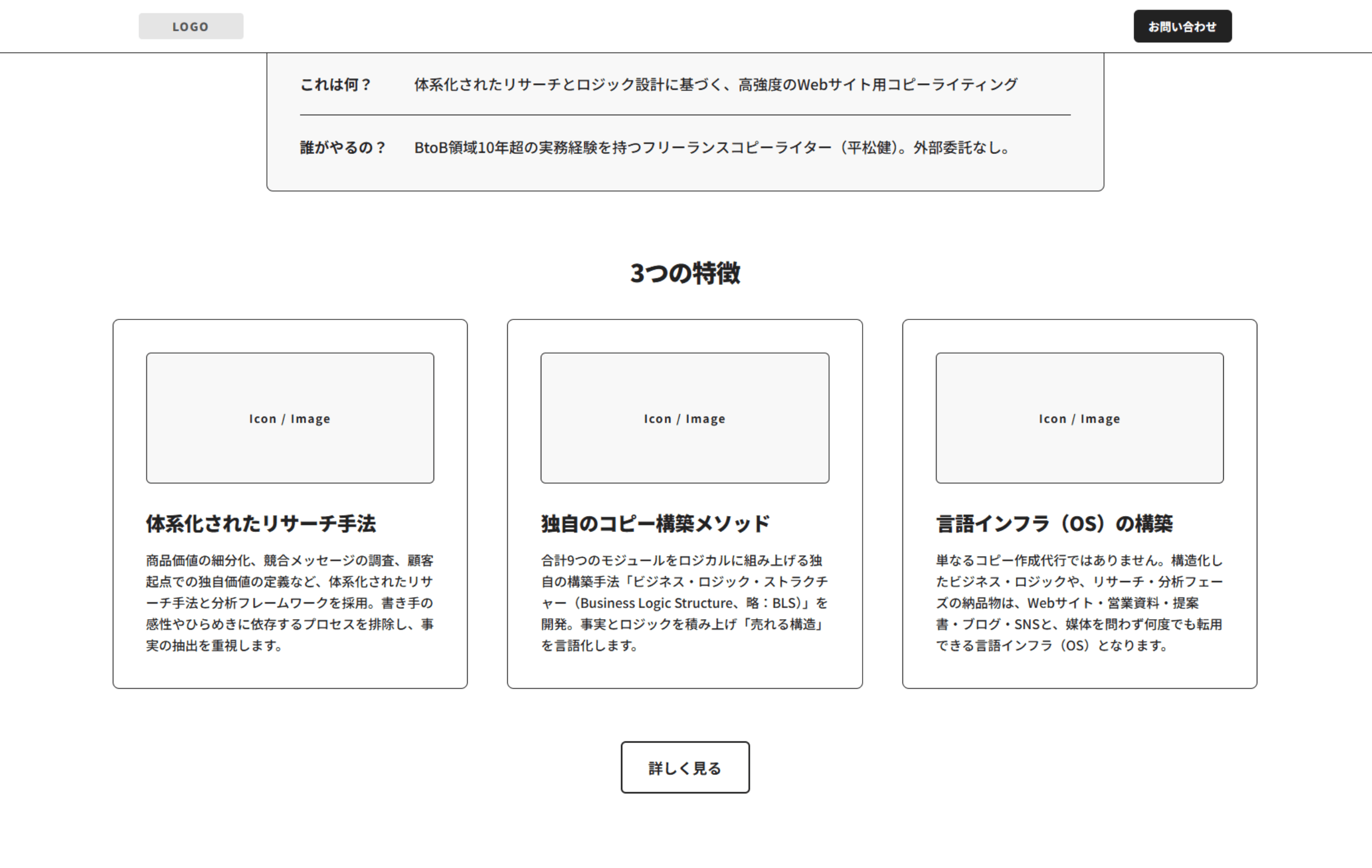 HTMLワイヤーフレーム